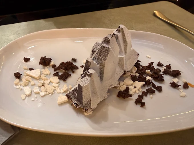 « La Montagne en Hiver », dessert chocolat du chef Dimitri